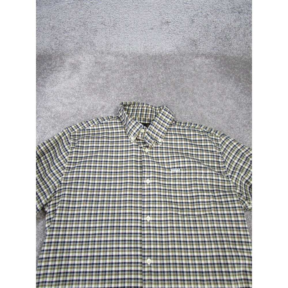 Barbour Barbour Shirt Mens Small Tanlaw Shirt Bei… - image 2