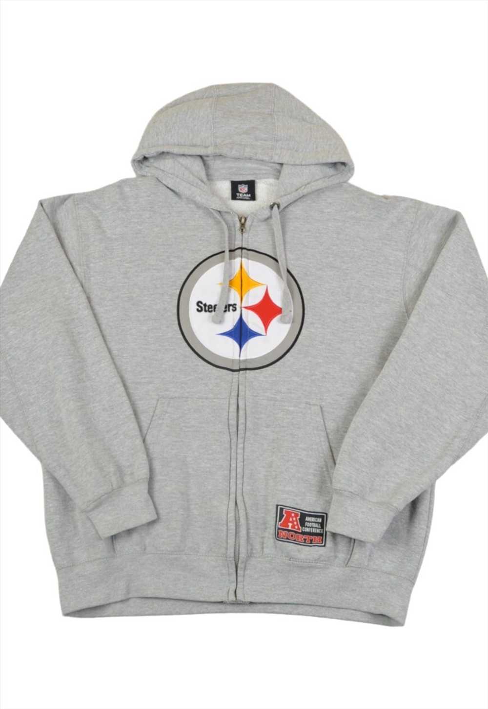 Vintage NFL Pittsburgh Steelers Hoodie Sweatshirt… - image 1