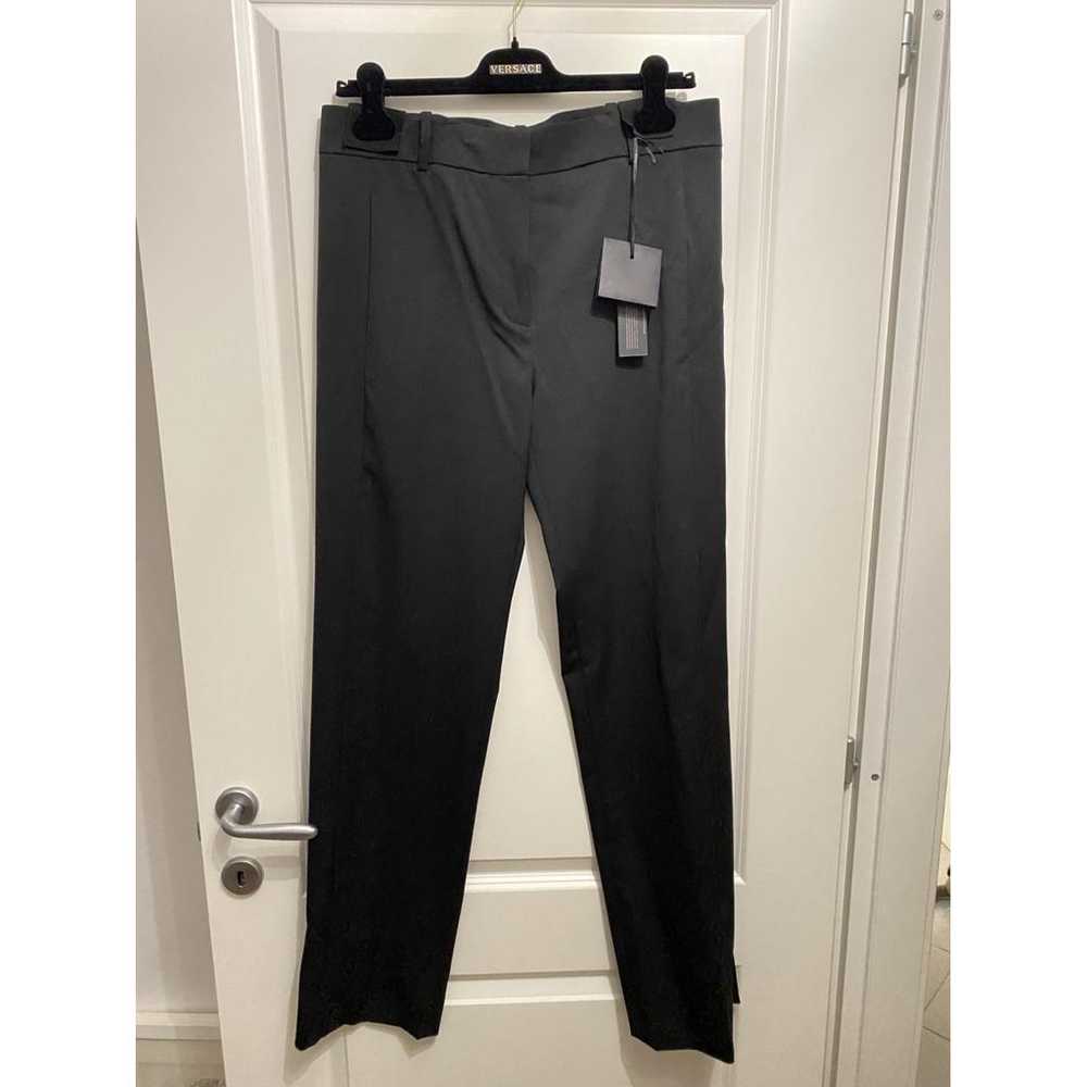 Versace Wool straight pants - image 3