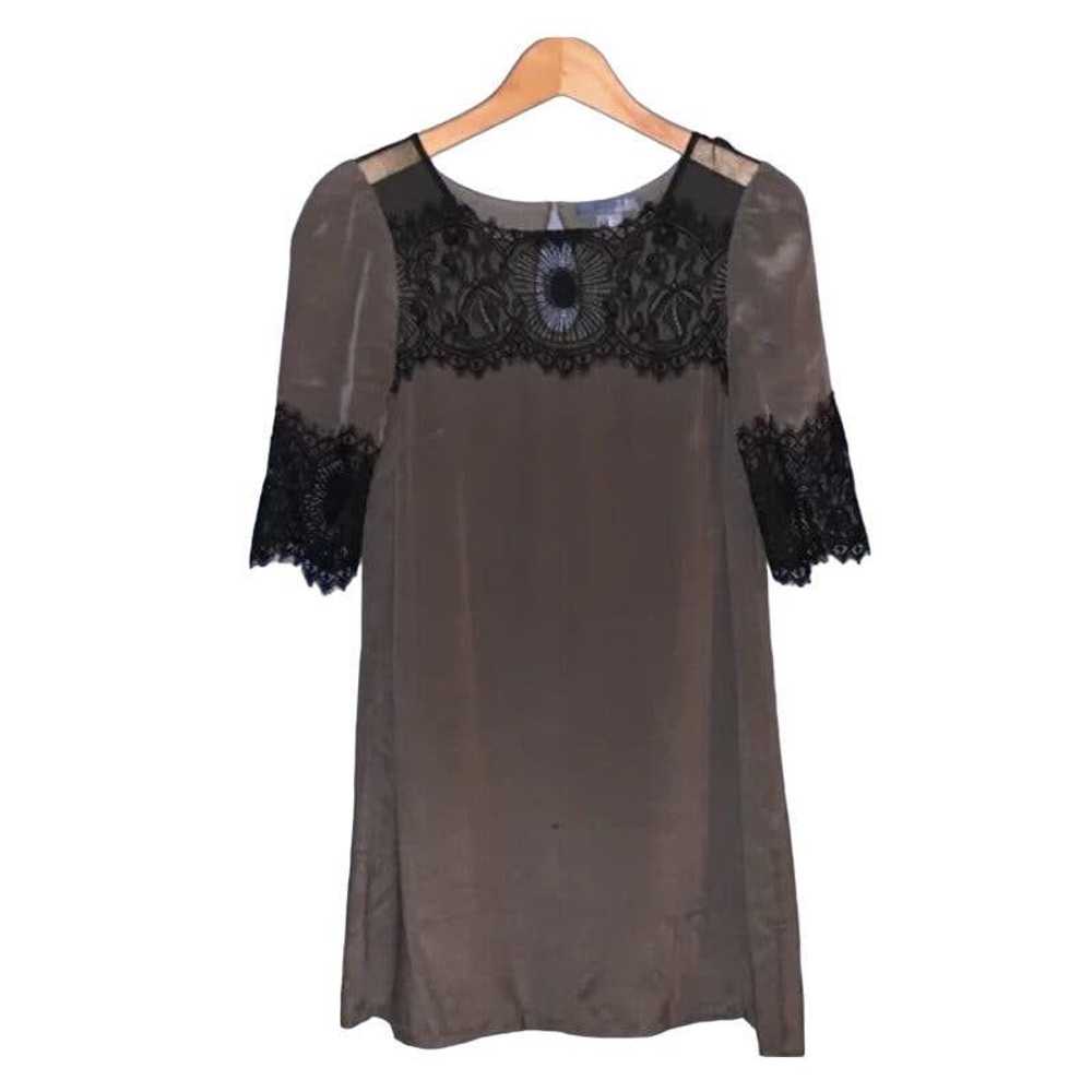 Anthropologie ANTHROPOLOGIE LIL Lace Black Grey S… - image 10