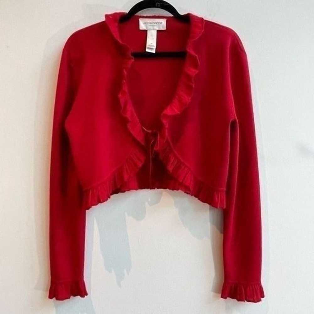Vintage Liz Claiborne Wool Blend Tank Knit Midi D… - image 11