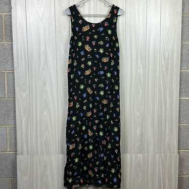 Nina Piccalino Womens Dress 14 Maxi Garden Sleeve… - image 1