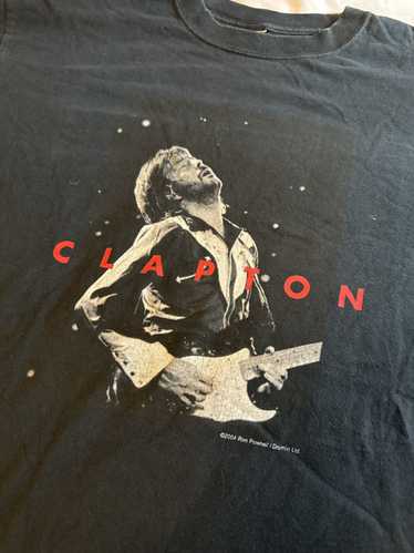 Rock Band × Rock T Shirt × Vintage 04 Eric Clapton