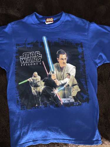 Vintage Vintage Star Wars Episode 1 T-Shirt Movie - image 1