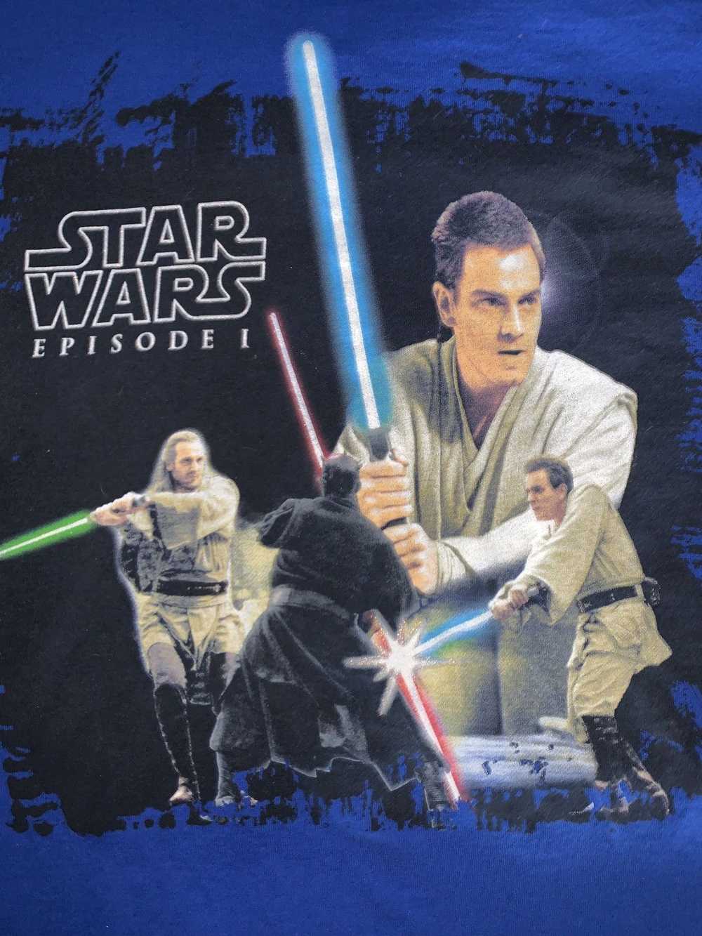 Vintage Vintage Star Wars Episode 1 T-Shirt Movie - image 2