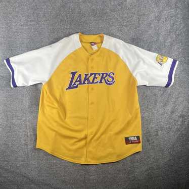 Majestic VTG 90s/00s Lakers Majestic Warm Up Jerse