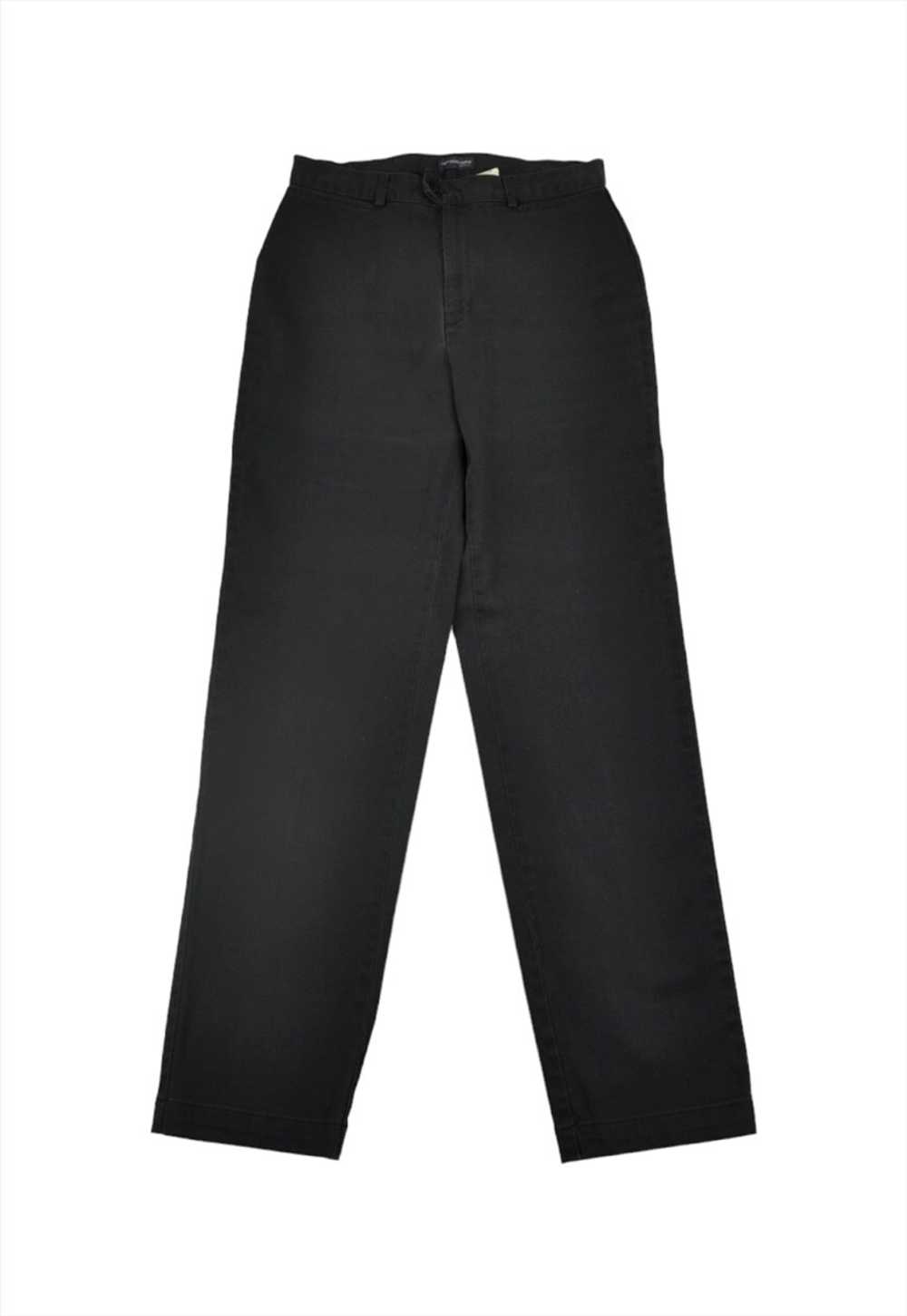 Vintage Dockers Chino Cotton Pants Black Ladies W… - image 1