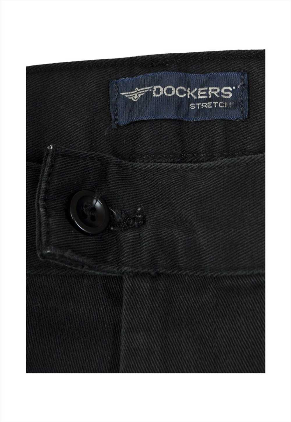 Vintage Dockers Chino Cotton Pants Black Ladies W… - image 5
