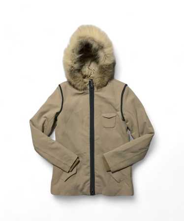 Prada Prada Sport - fox nylon fur light jacket be… - image 1