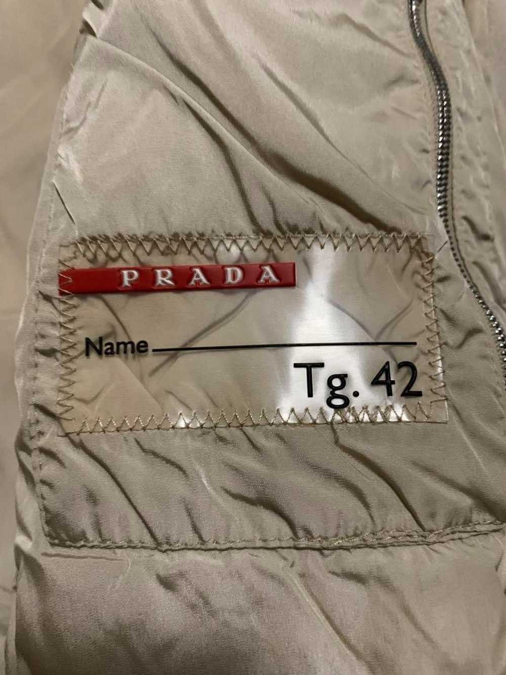 Prada Prada Sport - fox nylon fur light jacket be… - image 4