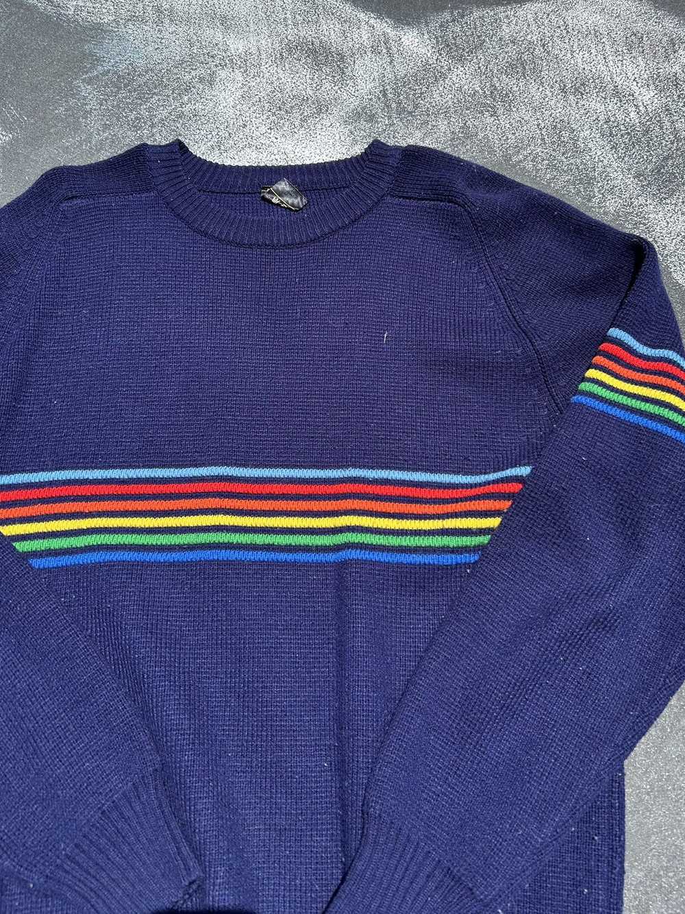 Streetwear × Vintage Vintage Colorful Rainbow Str… - image 3