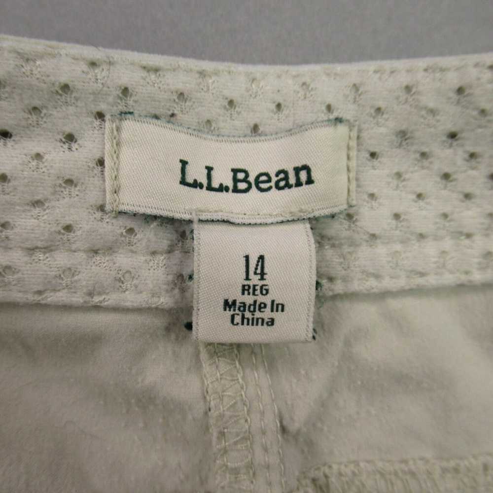 Vintage LL Bean Pants Womens 14 Straight Leg Casu… - image 3