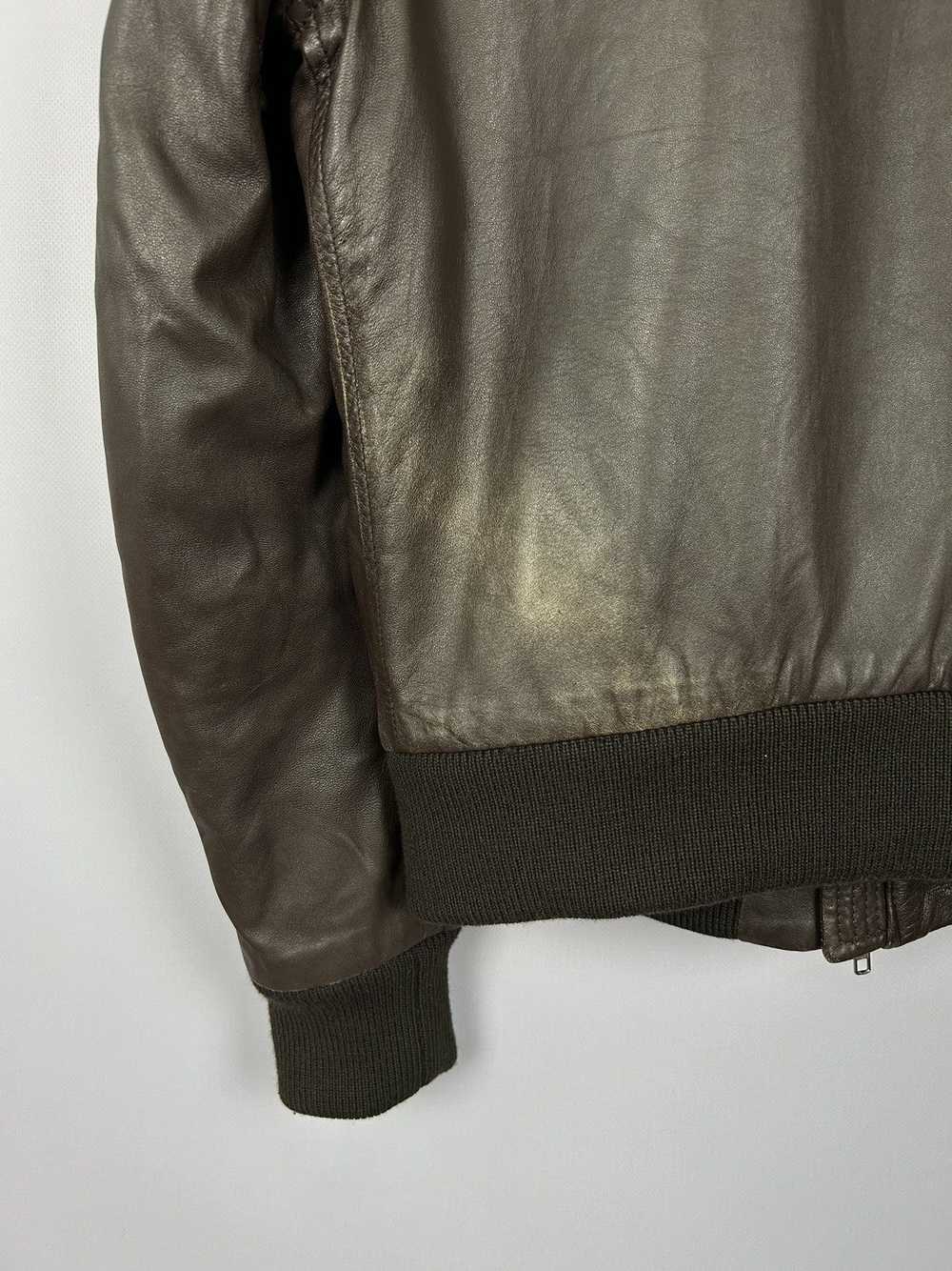 Hackett × Leather Jacket × Vintage Hackett Leathe… - image 12