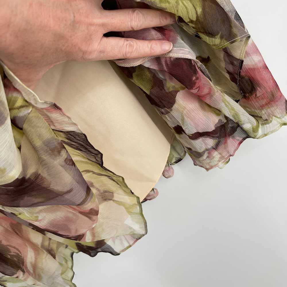 Coldwater Creek Coldwater Creek Silk Floral Pink … - image 3