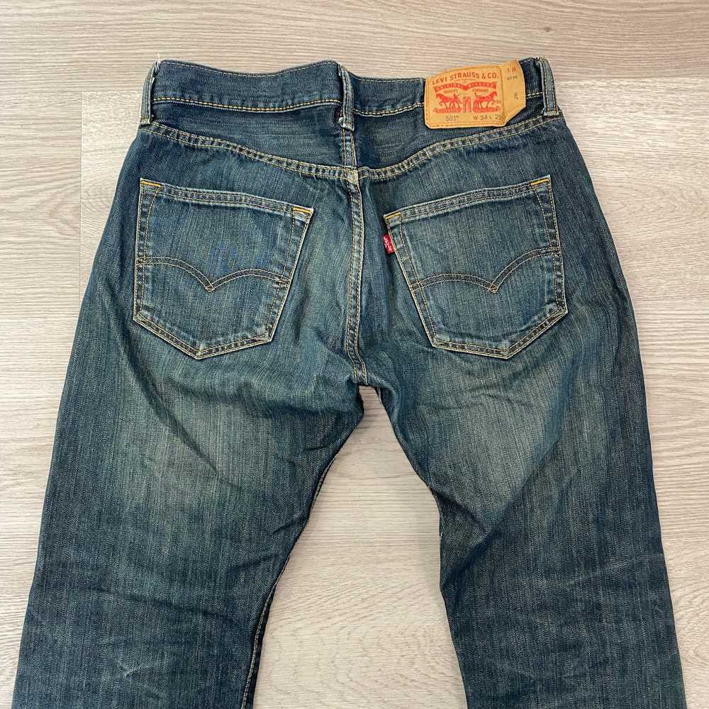 Levi's Levi's 501 Straight Leg Jeans Men's 34x29 - image 2