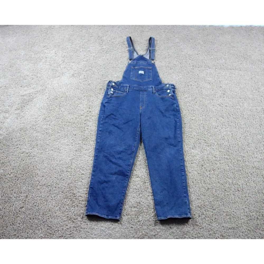 Levi's Levis Overalls Jeans Womens 16W Blue Skinn… - image 1
