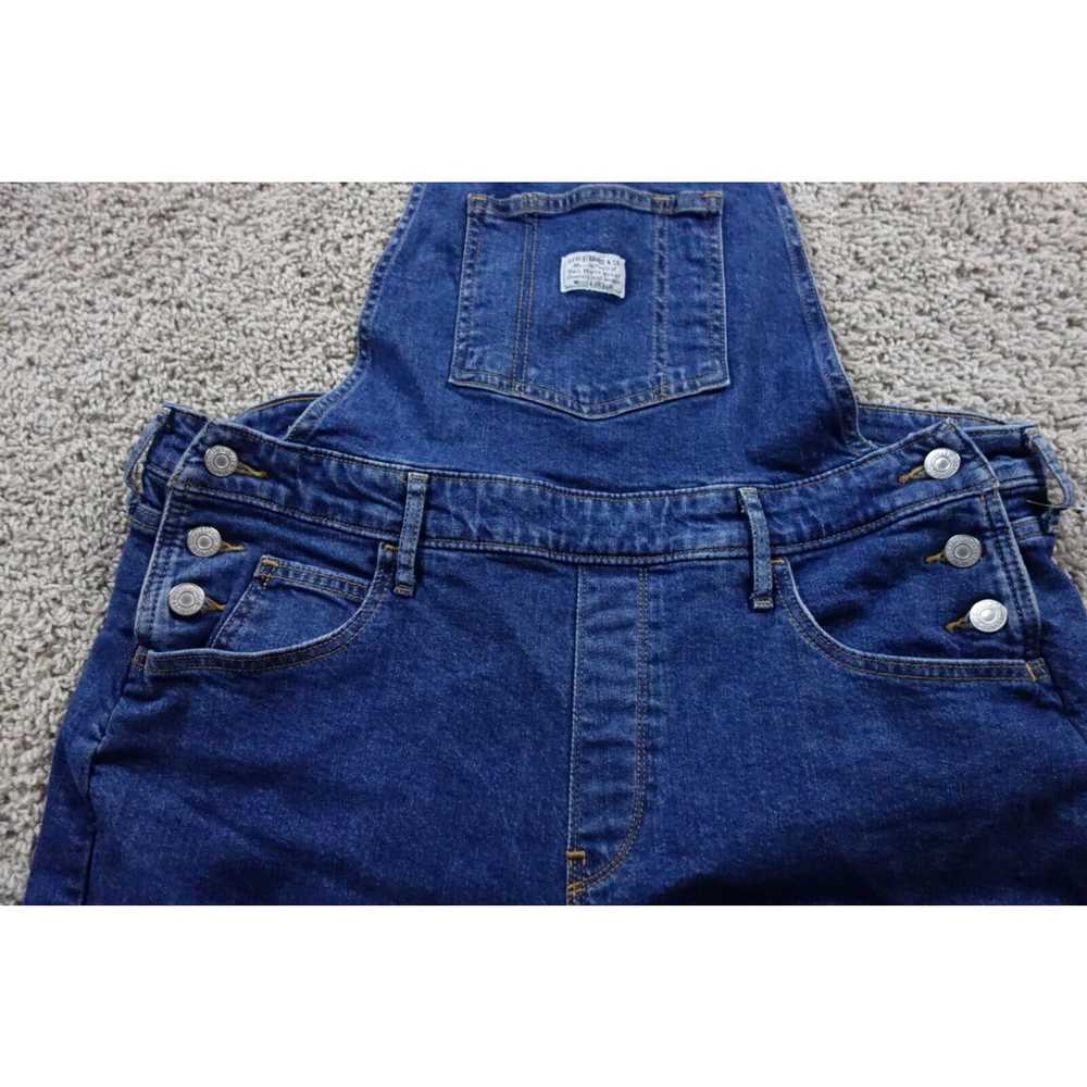 Levi's Levis Overalls Jeans Womens 16W Blue Skinn… - image 2