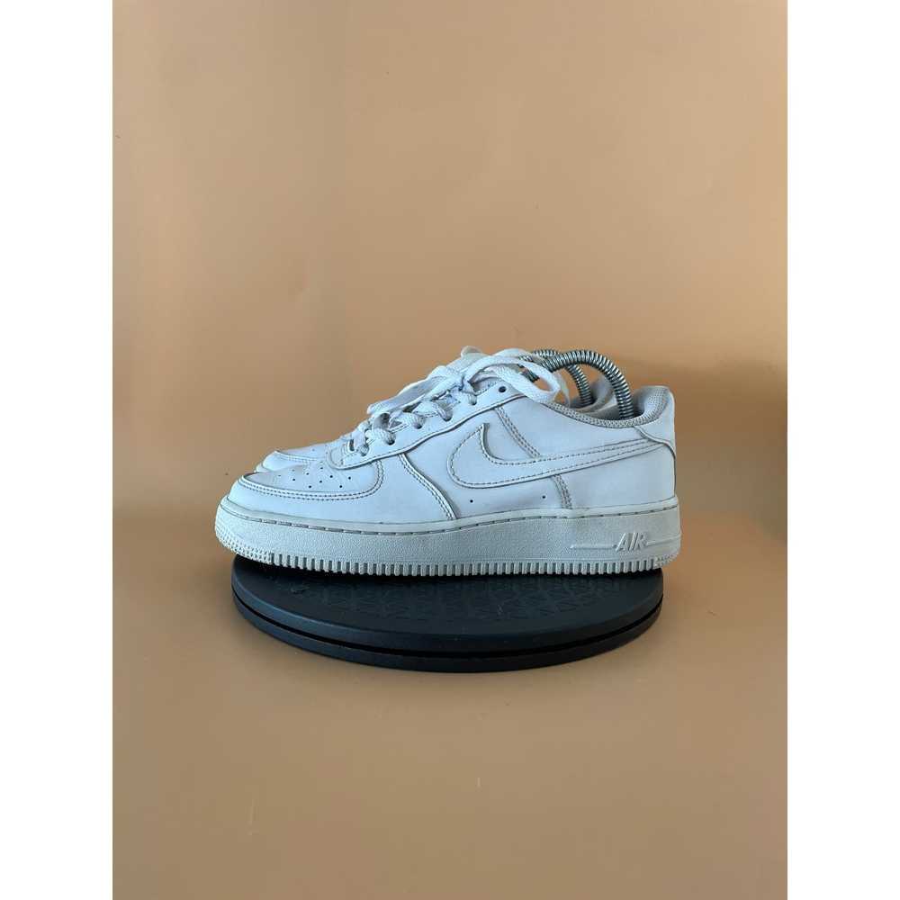 Nike Nike Boys Air Force 1 LE White Leather Sneak… - image 1