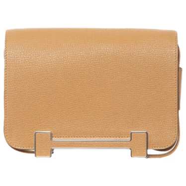 Hermès Geta leather handbag