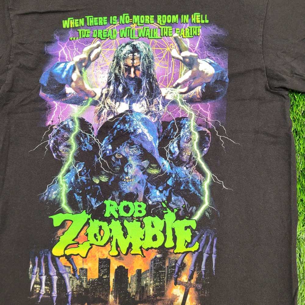 Vintage Rob-Zombie Metalcore Hell-City Shirt Wome… - image 2