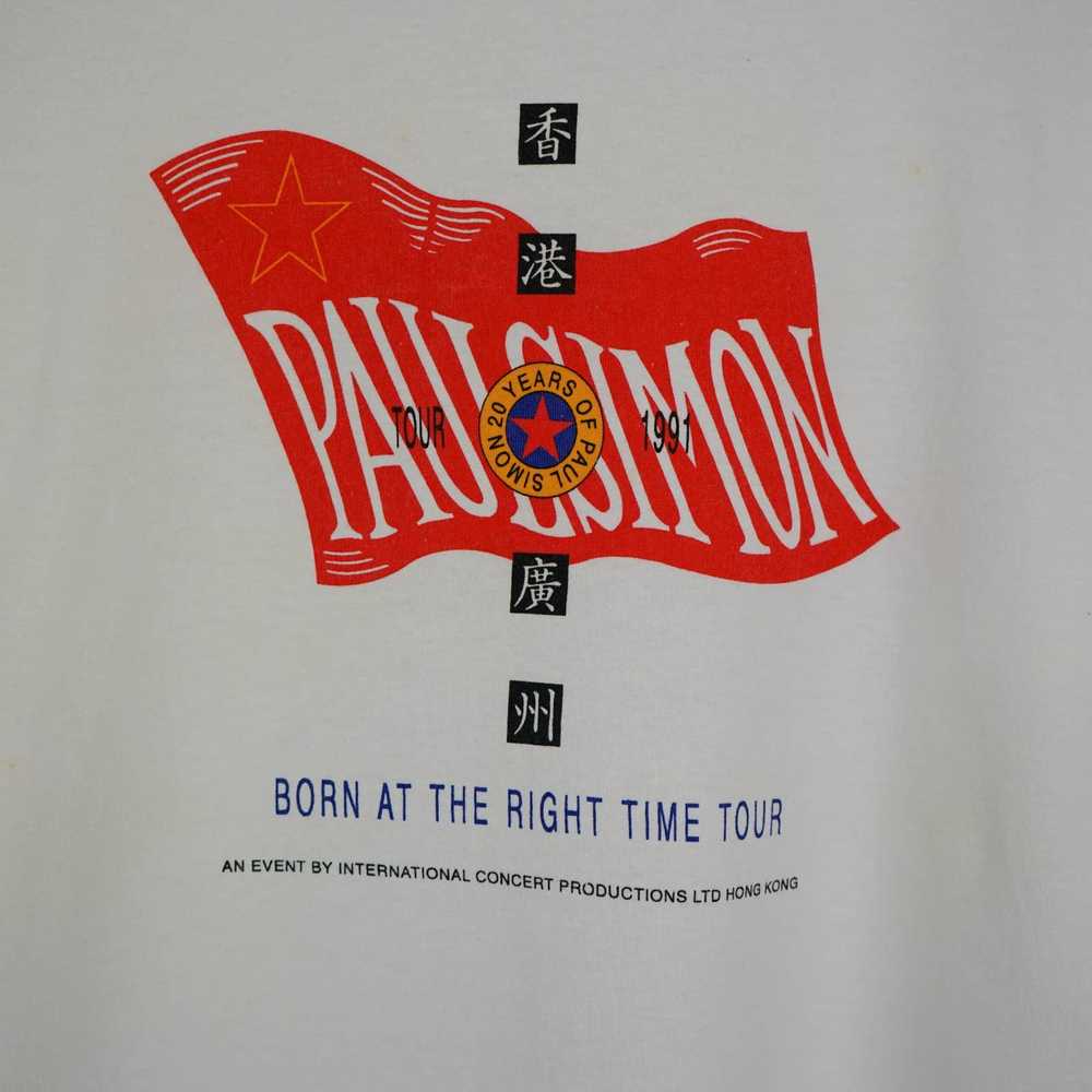 Band Tees × Tour Tee × Vintage 1991 Paul Simon t … - image 10