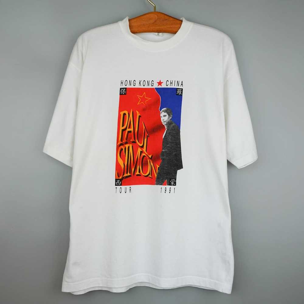Band Tees × Tour Tee × Vintage 1991 Paul Simon t … - image 1