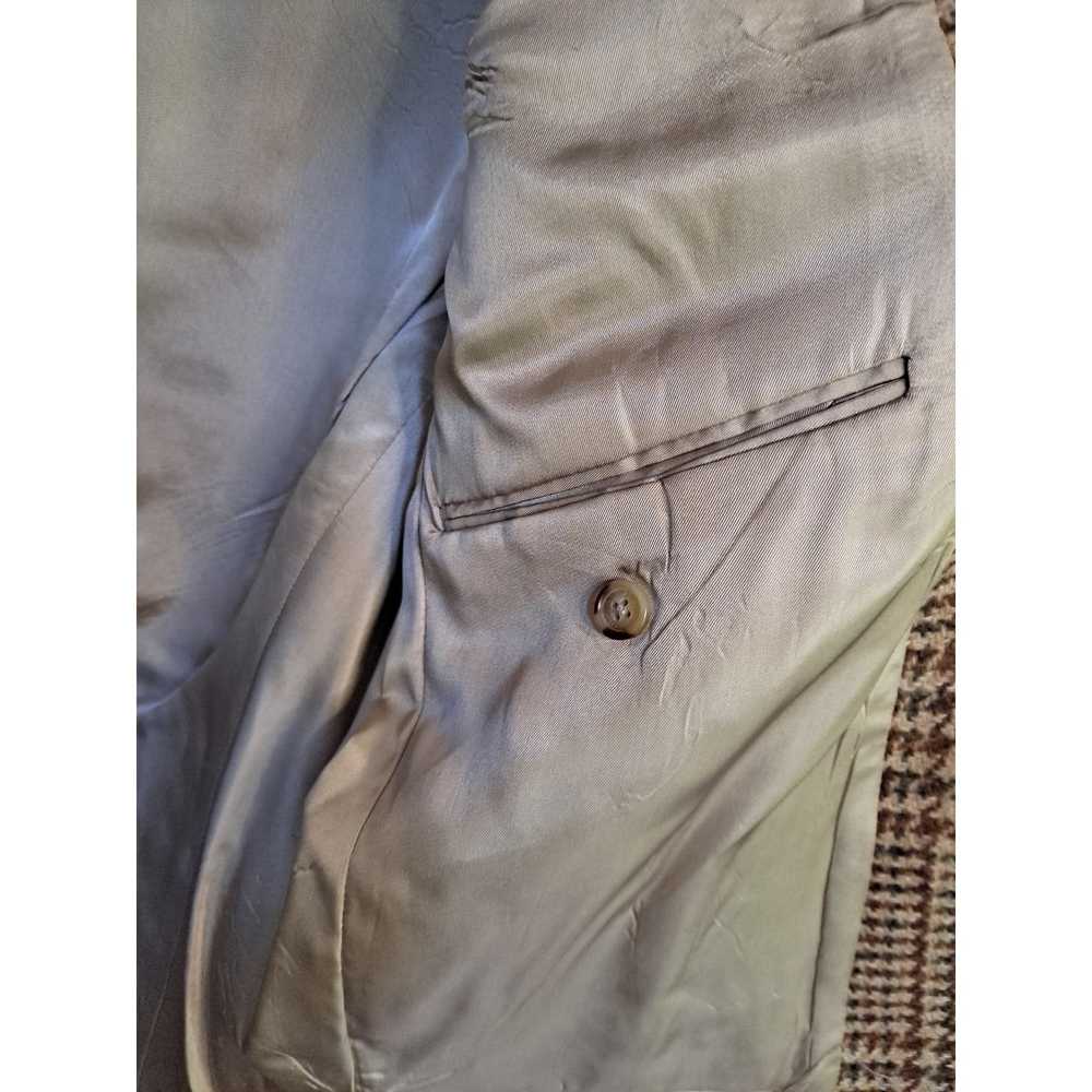 Orvis Orvis 2 Button Blazer 100% Wool Plaid Size … - image 4