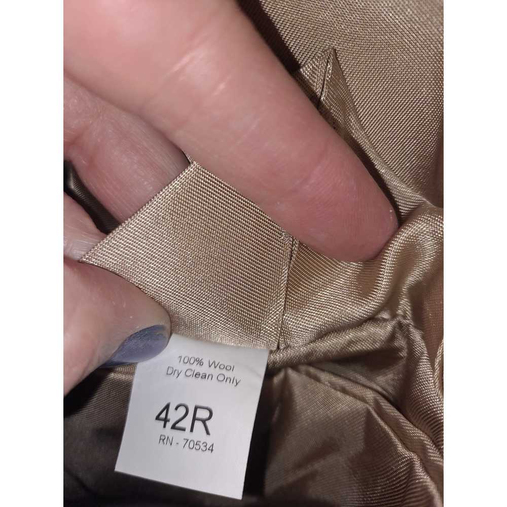 Orvis Orvis 2 Button Blazer 100% Wool Plaid Size … - image 5