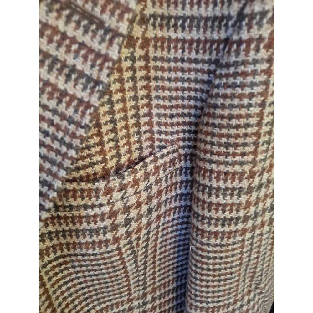 Orvis Orvis 2 Button Blazer 100% Wool Plaid Size … - image 6