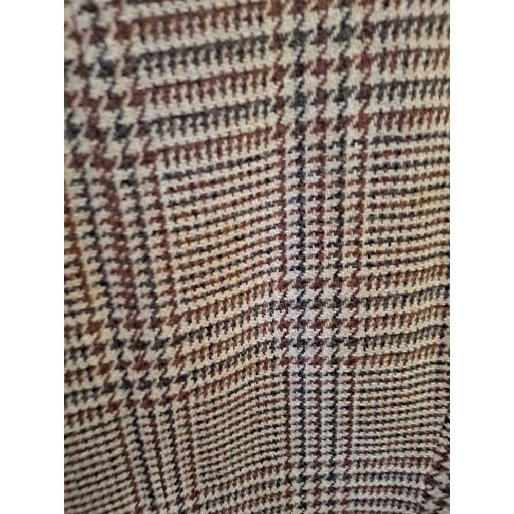Orvis Orvis 2 Button Blazer 100% Wool Plaid Size … - image 8