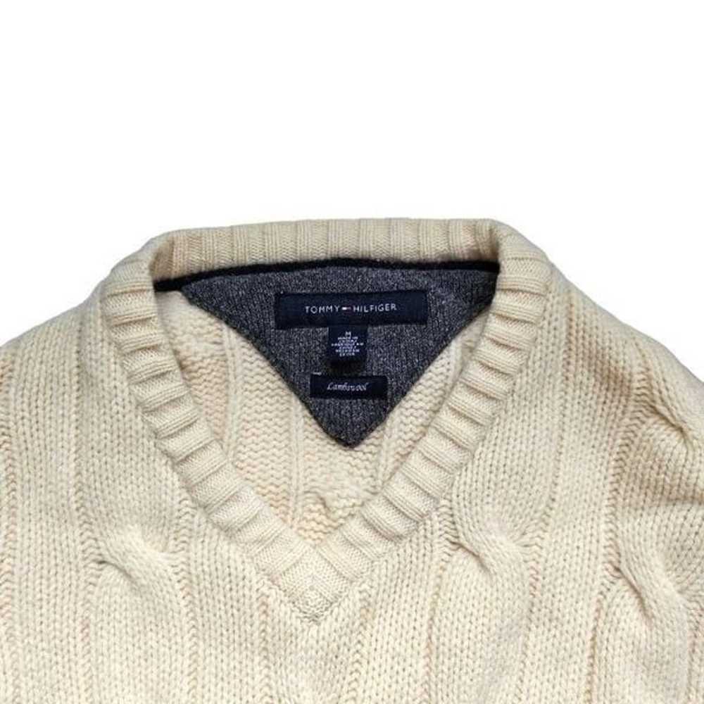 tommy hilfiger cable-knit wool sweater - image 2