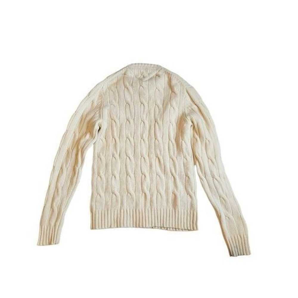 tommy hilfiger cable-knit wool sweater - image 4