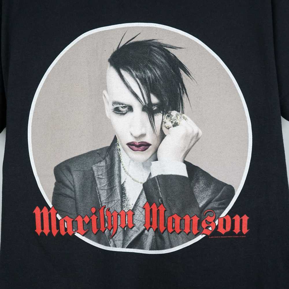 Band Tees × Marilyn Manson × Vintage Marilyn Mans… - image 2