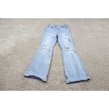 Levi's Levis Jeans Womens 27 Blue 70s High Flare … - image 1