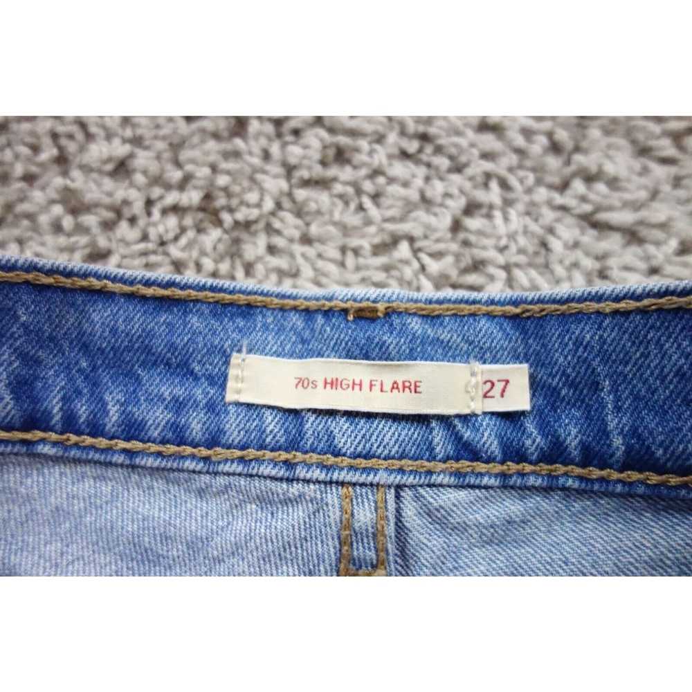 Levi's Levis Jeans Womens 27 Blue 70s High Flare … - image 3