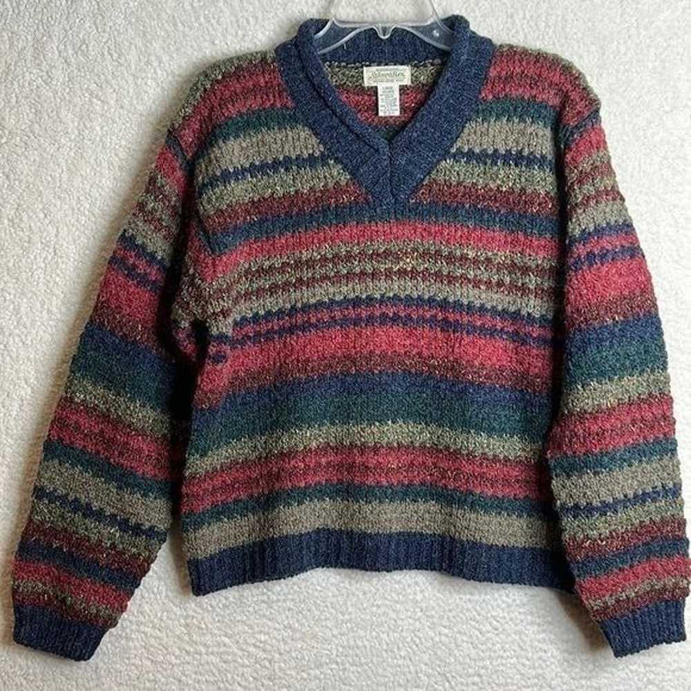 Vintage St. Johns Bay Womens Bulky Sweater Knit W… - image 1