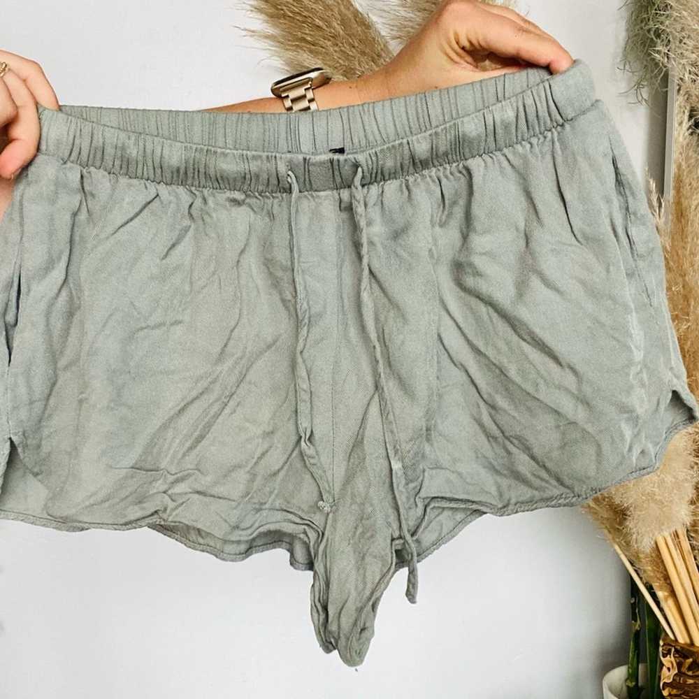 Free People FP FREE PEOPLE Olive Army Green Dolph… - image 4