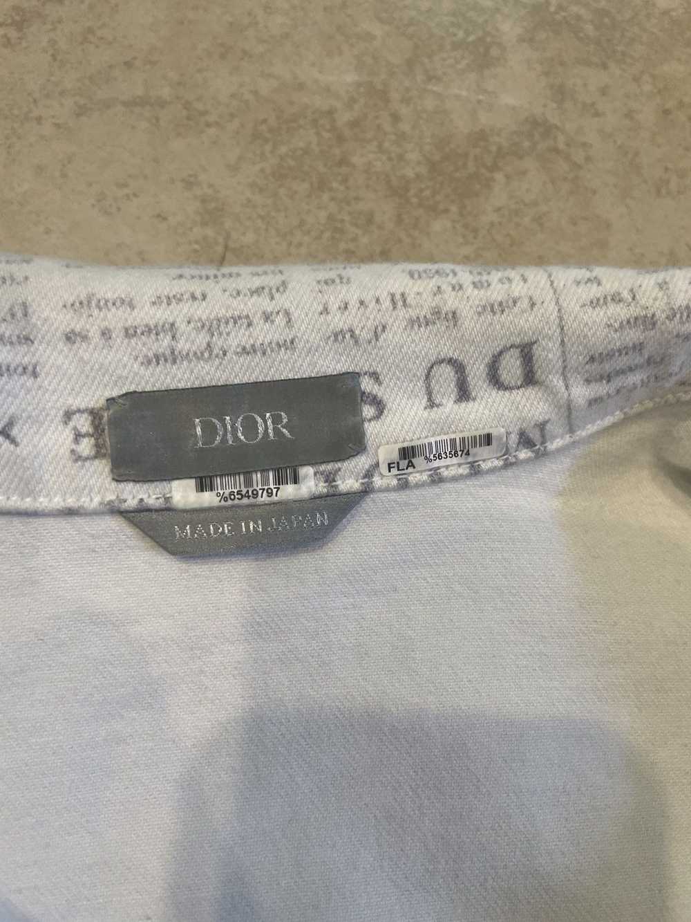 Dior Christian Dior Denim Magazine Jacket - image 6