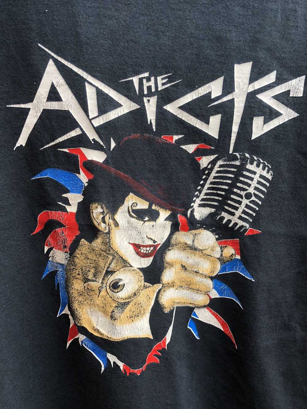 Band Tees × Rock T Shirt Vintage Y2K The Adicts b… - image 3