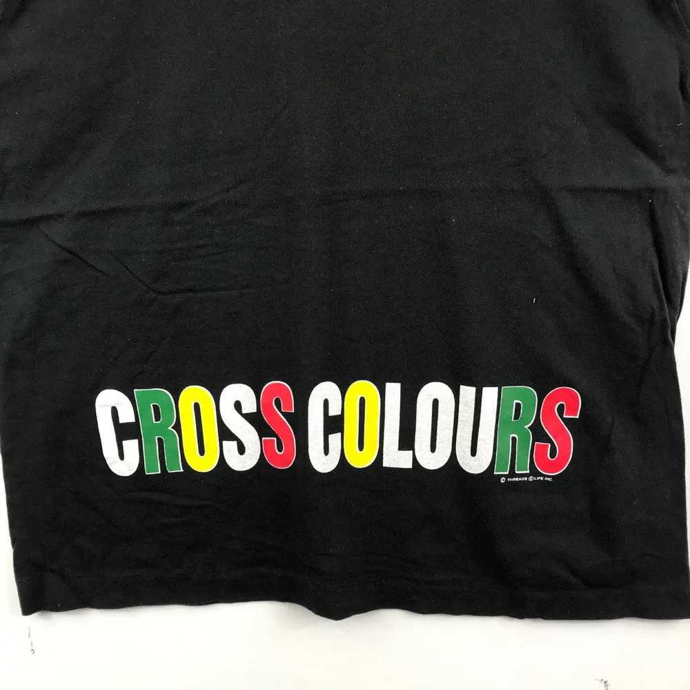 Cross Colours × Rap Tees Vtg 90’ CROSS COLOURS US… - image 5