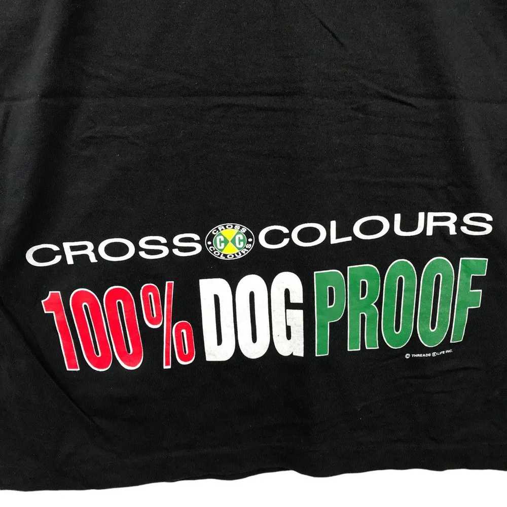 Cross Colours × Rap Tees Vtg 90’ CROSS COLOURS US… - image 8