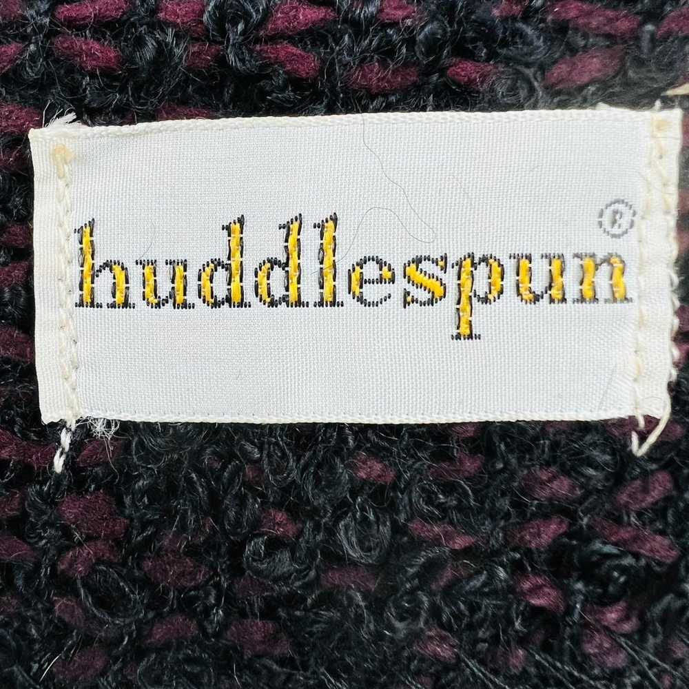 American VINTAGE 80s Huddlespun Boucle Tweed Blaz… - image 7