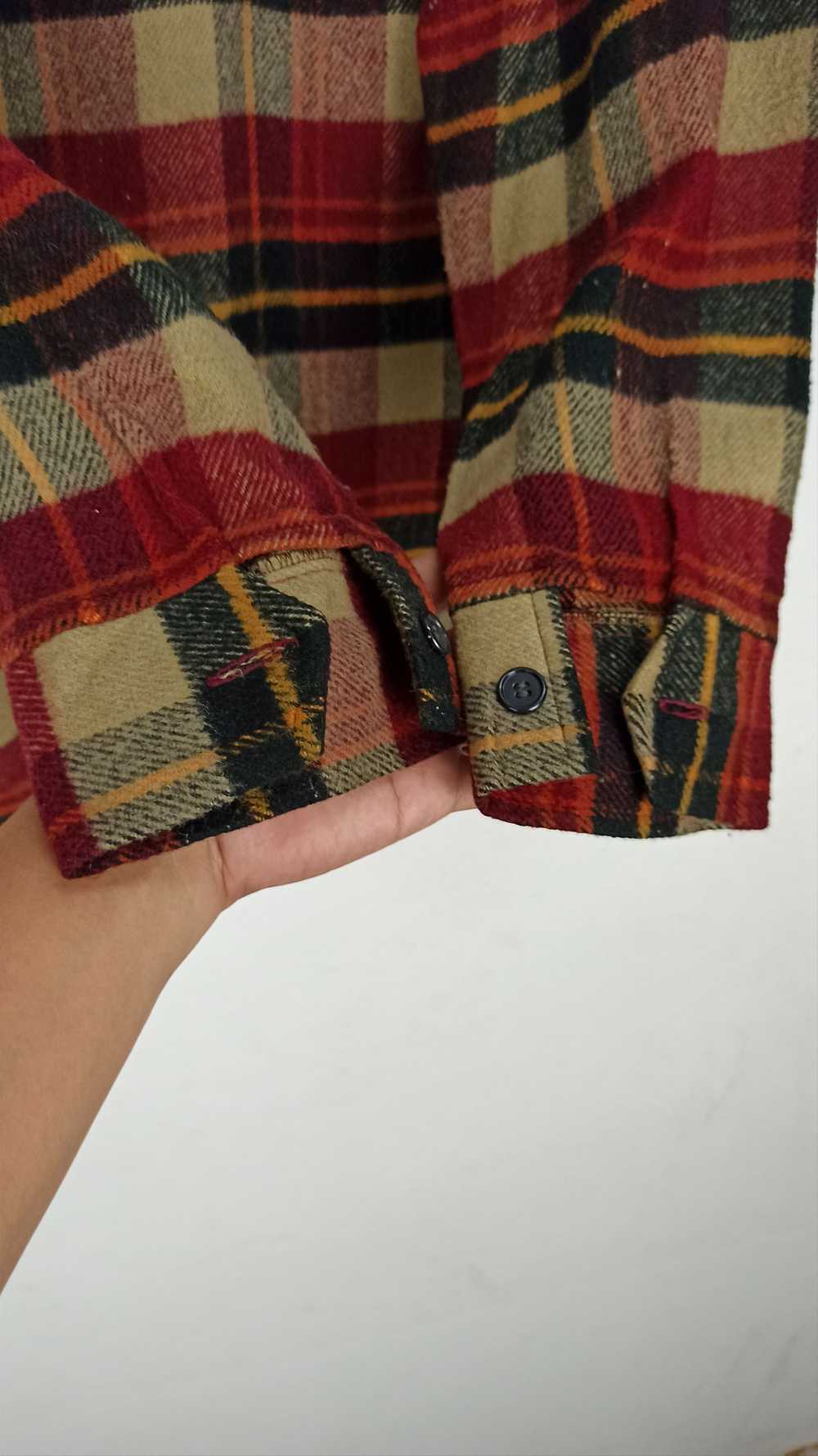 Designer × Flannel × Japanese Brand Vintage Flann… - image 4