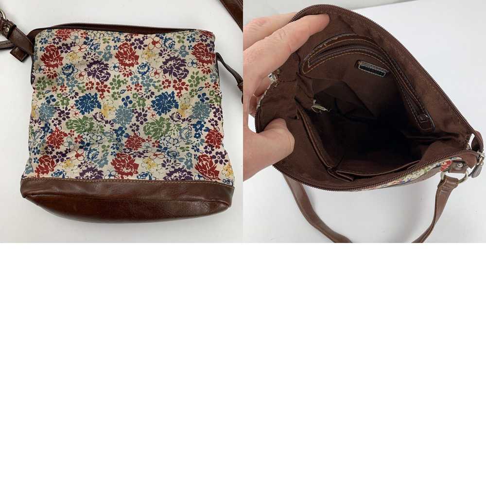 Vintage Rosetti Floral Handbag Purse 10" x 10" - image 4