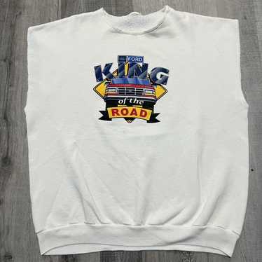 Ford × Vintage VTG Ford King Of The Road White Cut