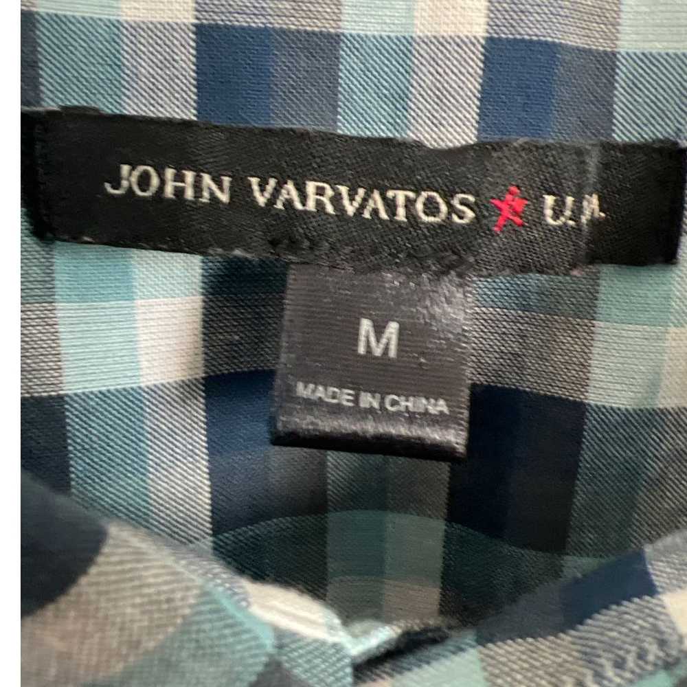 John Varvatos John Varvatos Men's Plaid Cotton Bu… - image 5