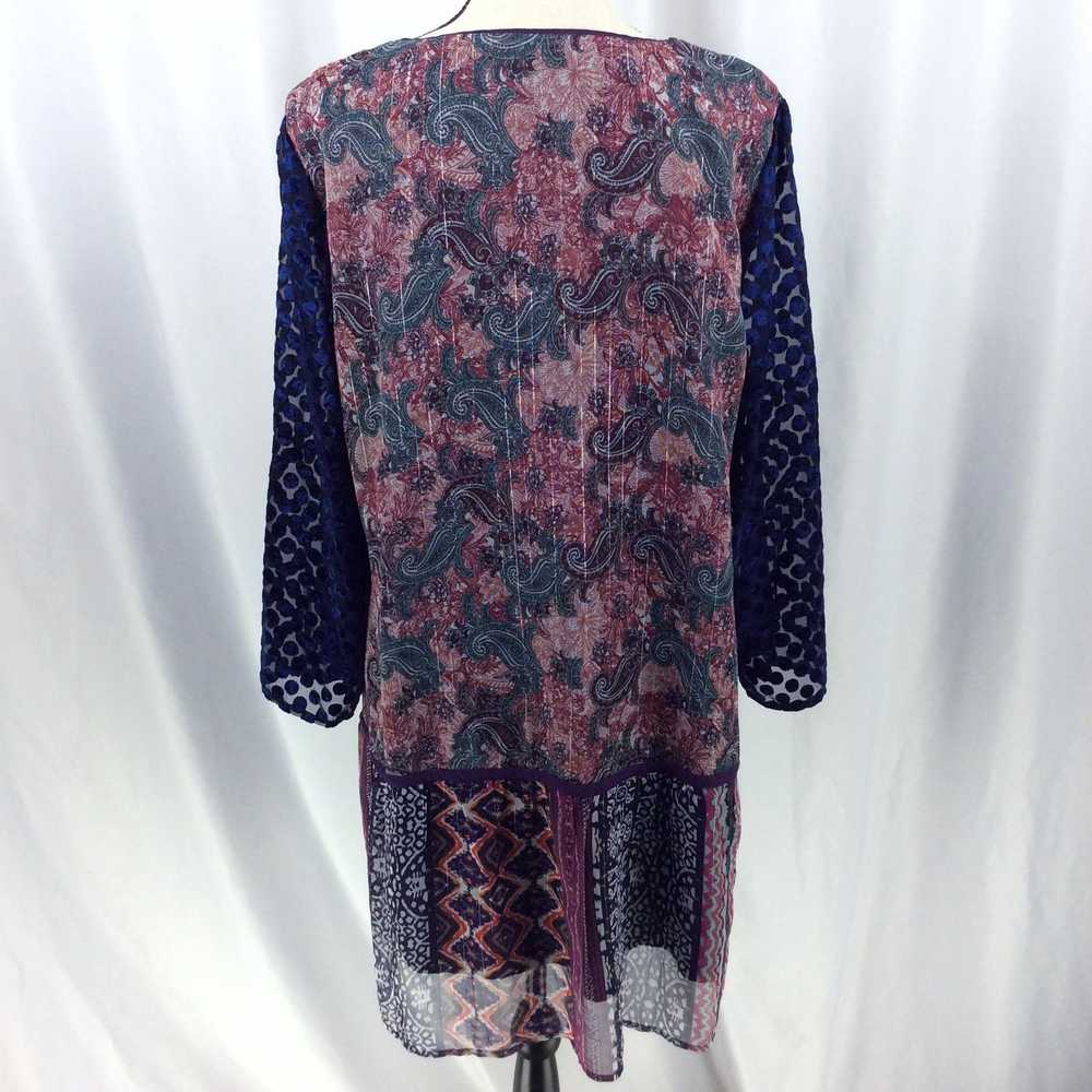 Other Soft Surroundings Patchwork Tunic Top Mini … - image 4