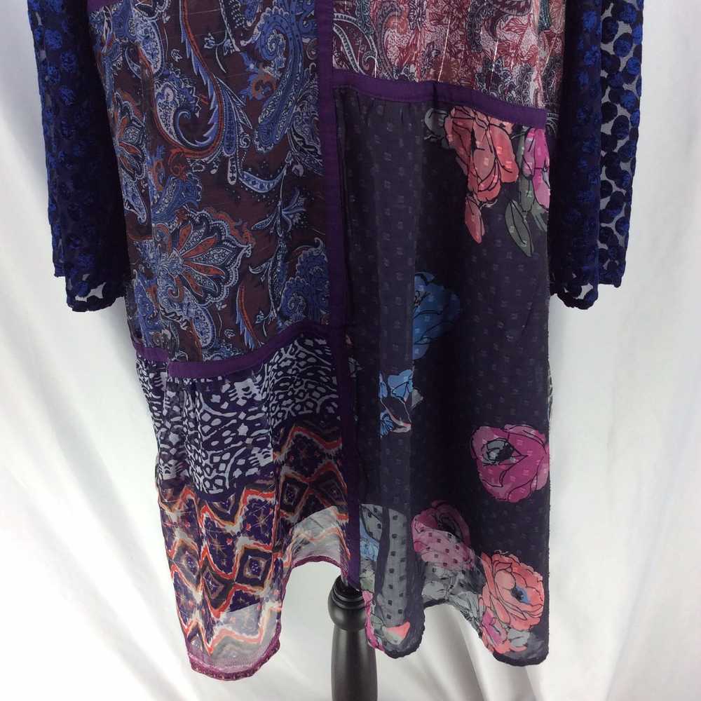 Other Soft Surroundings Patchwork Tunic Top Mini … - image 7