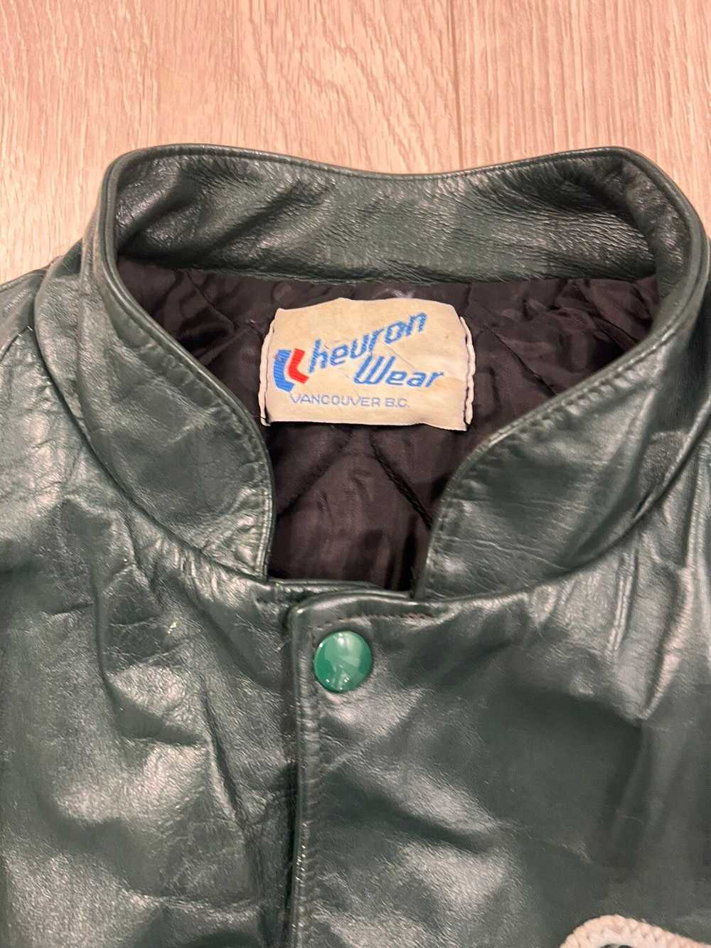 Leather Jacket × Made In Canada × Vintage Vintage… - image 4