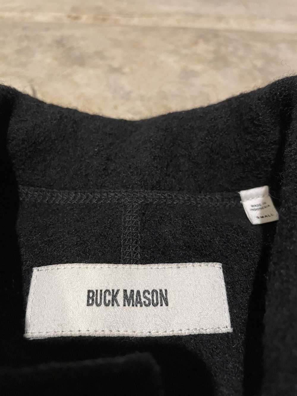 Buck Mason Buck Mason Collared Sweater Pockets Si… - image 2
